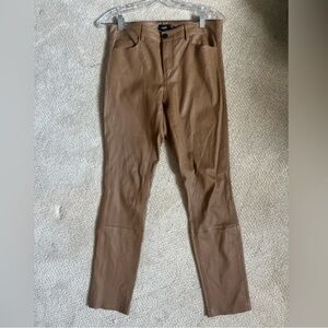 Theory Lambskin Pants